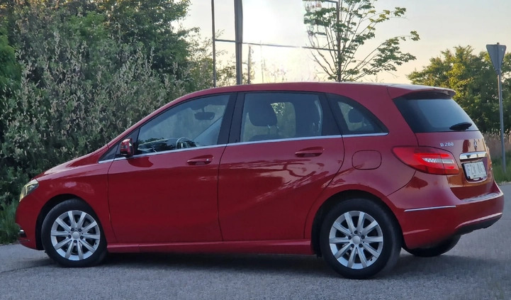 Mercedes-Benz Klasa B cena 35900 przebieg: 279821, rok produkcji 2013 z Orzesze małe 326